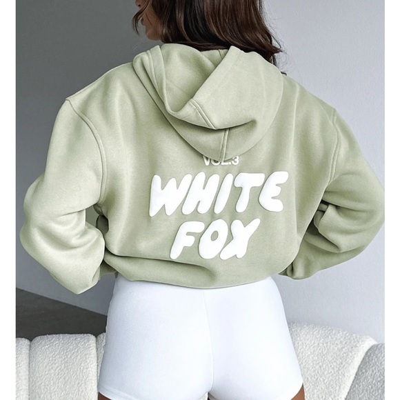 White Fox Hoodie - Picture 1 of 3